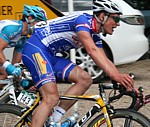 Andy Schleck pendant la premire tape du Tour de Luxembourg 2009
